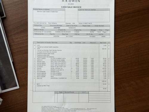 2007 Bentley Continental GTC - Mulliner Driving Specification à vendre (picture 324 of 328)