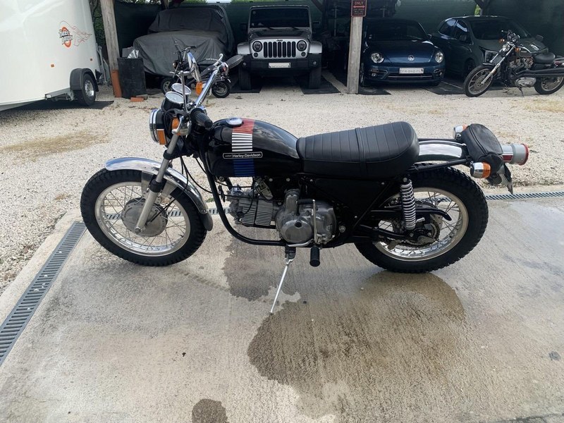 1973 Harley Davidson SX 350 Scrambler - 1 1973 Harley Davidson SX 350 Scrambler - 1