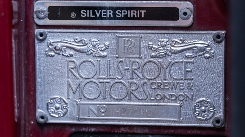 1989 Rolls-Royce Silver Spirit 2 - 63k miles from new Te koop (foto 18 van 250)