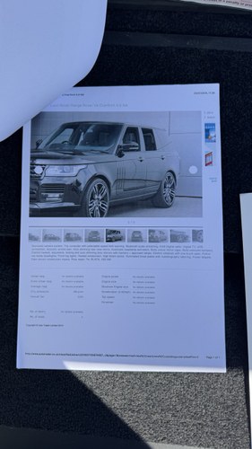 2014 Land Rover Range Rover Autobiography Overfinch à vendre (picture 113 of 143)
