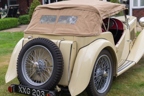1949 MG TC RHD till salu (bild 64 av 83)