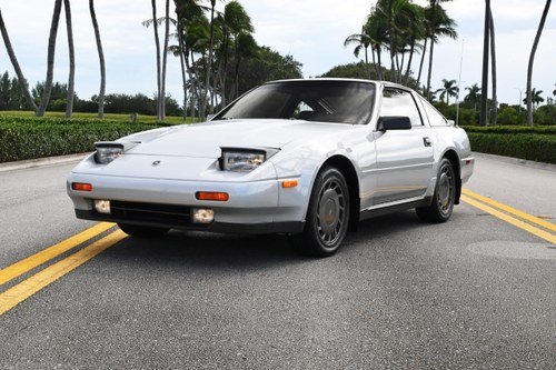 1987 NISSAN 300 ZX  5-SPEED M TURBO  63k miles Silver 21.9k For Sale
