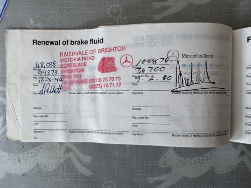 1991 Mercedes-Benz 190E (W201) till salu (bild 194 av 212)