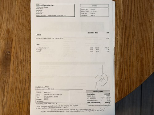 2015 Land Rover Defender 90 XS For Sale (picture 232 of 245)