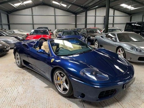 2004 Ferrari 360 Spider SÅLD