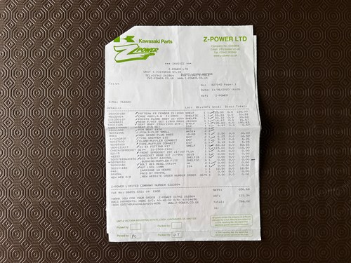 1976 Kawasaki KZ900 zum Verkauf (Bild 110 von 139)