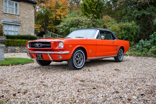 1965 Ford Mustang 289CI 4.7L D-Code Convertible à venda (imagem 29 de 228)