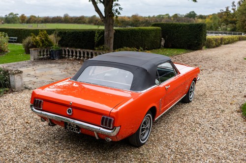 1965 Ford Mustang 289CI 4.7L D-Code Convertible à venda (imagem 36 de 228)