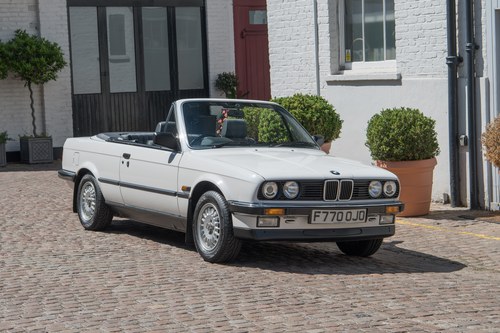 1989 BMW E30 320i Convertible - 36k miles à vendre (picture 17 of 126)