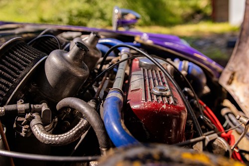 1986 Mini Marcos Mk2 Twin SU carbs with K&N filters till salu (bild 71 av 81)