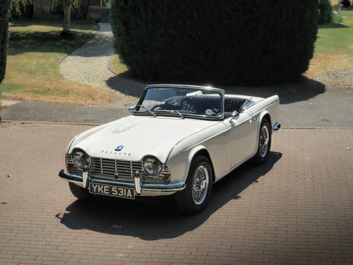 1963 Triumph TR4 with Overdrive In vendita (immagine 42 di 126)