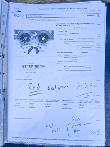1995 Nissan Skyline R33 GTS-T Road/Track Car For Sale (picture 255 of 310)