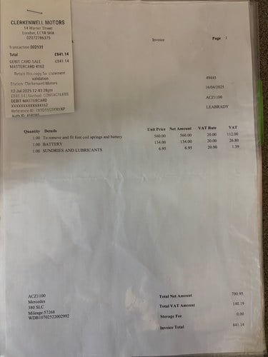 1981 Mercedes-Benz 380 SLC C107 For Sale (picture 104 of 176)