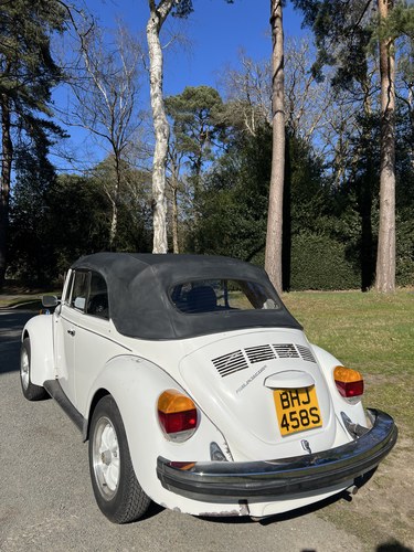 1978 Volkswagen Beetle 1600i Karmann Convertible LHD For Sale (picture 41 of 109)