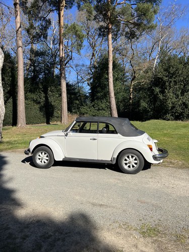 1978 Volkswagen Beetle 1600i Karmann Convertible LHD For Sale (picture 42 of 109)