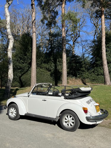 1978 Volkswagen Beetle 1600i Karmann Convertible LHD For Sale (picture 32 of 109)