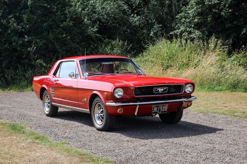 1966 Ford Mustang Hard Top 289CI A Code Manual For Sale (picture 1 of 93)