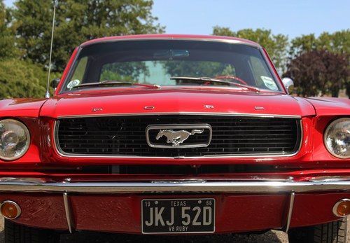 1966 Ford Mustang Hard Top 289CI A Code Manual For Sale (picture 62 of 93)