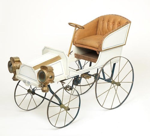 EARLY EDWARDIAN CHILD'S PEDAL CAR, CIRCA 1902, For Sale by Auction