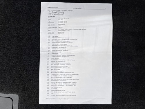 2004 Mercedes-Benz C55 AMG Estate 5.4L V8 For Sale (picture 112 of 130)