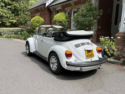 1978 Volkswagen Beetle 1600i Karmann Convertible LHD For Sale (picture 15 of 109)