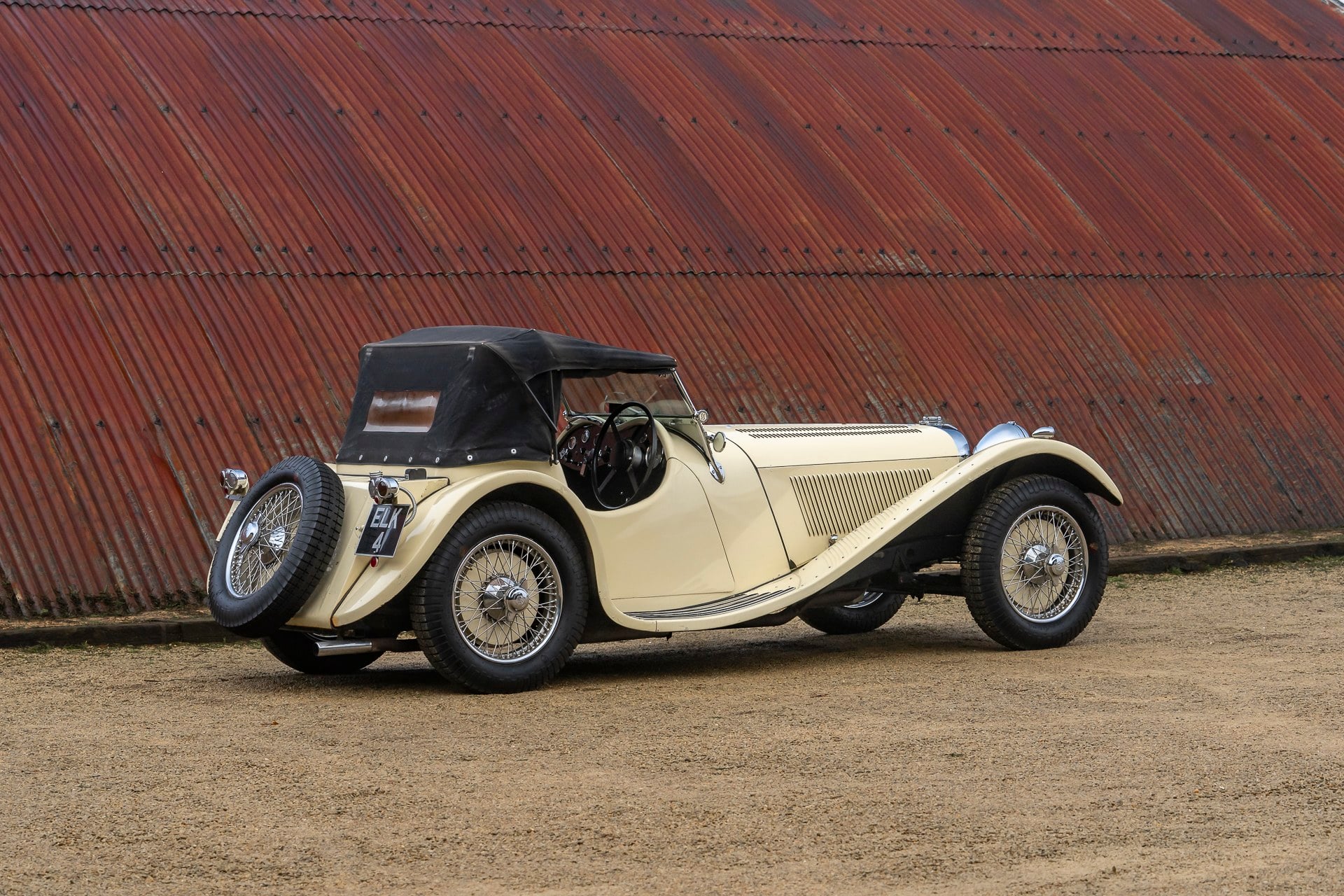 1937 Jaguar SS100, foto 6
