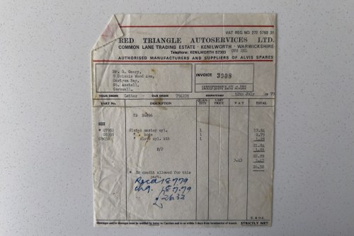 1963 Alvis TD21 Series II with 1962 Project Donor Car For Sale (picture 448 of 460)