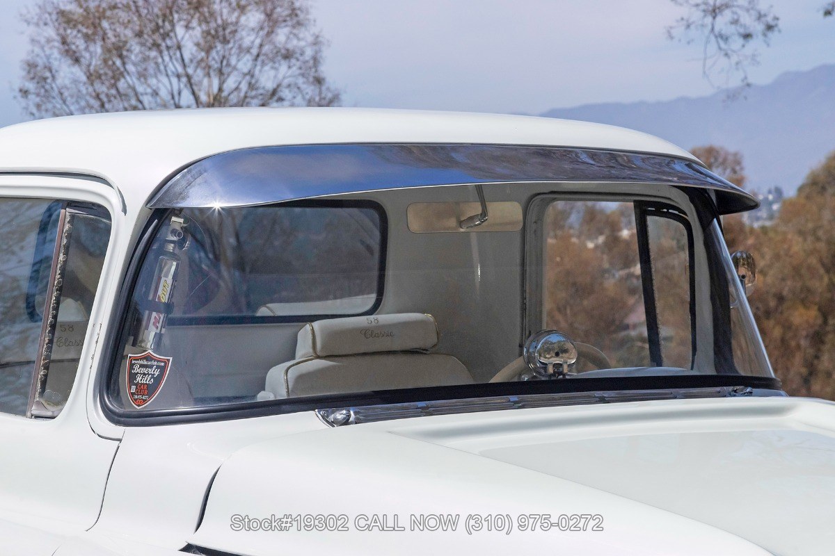 1958 Chevrolet Apache 3100 Custom Pickup Custom Pickup, foto 12