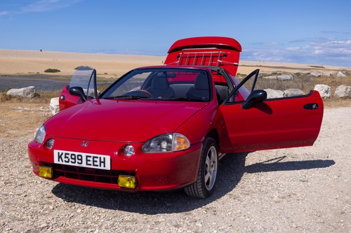 1993 Honda CRX ESi De Sol 1.6L VTEC Automatic till salu (bild 41 av 104)
