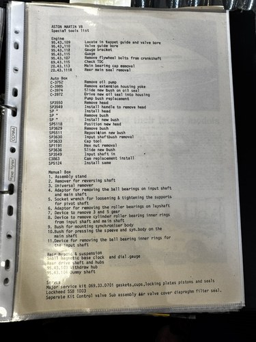 1973 Aston Martin V8 Series 2 RHD Manual En venta (imagen 132 de 159)