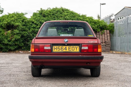 1990 BMW 316i Lux Auto (E30) En venta (imagen 7 de 150)