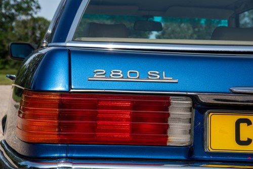 1985 Mercedes-Benz 280 SL Roadster R107 à vendre (picture 163 of 255)