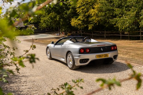 2001 Ferrari 360 Spider Manual Te koop (foto 35 van 279)