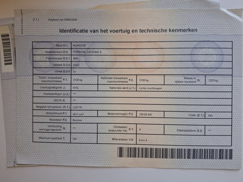 2005 Porsche Cayenne S Te koop (foto 75 van 75)