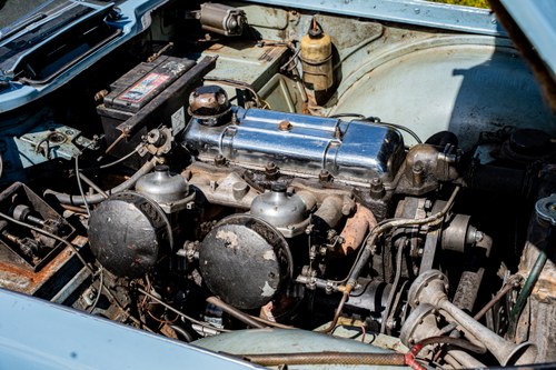 1963 Triumph TR4 Surrey Top Overdrive RHD à vendre (picture 67 of 88)