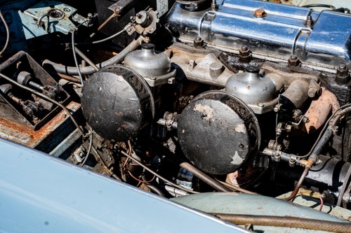 1963 Triumph TR4 Surrey Top Overdrive RHD à vendre (picture 68 of 88)
