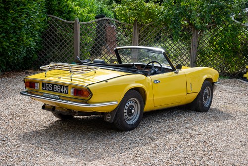 1975 Triumph Spitfire 1500 For Sale (picture 11 of 215)