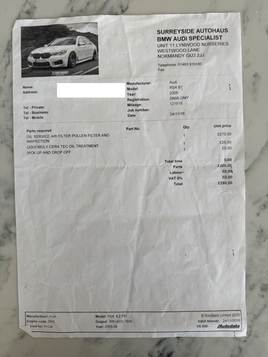 2006 Audi RS4 Avant B7 Manual à vendre (picture 93 of 106)