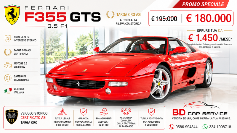 1998 Ferrari F355 - 1 1998 Ferrari F355 - 1