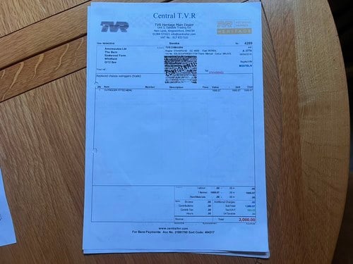 1994 TVR Chimaera 400 '4.0-litre V8' Te koop (foto 207 van 212)