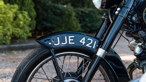 1959 Panther Model 100 ‘600 Sloper’ and Garrard Sidecar For Sale (picture 91 of 118)