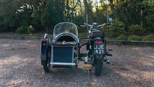 1959 Panther Model 100 ‘600 Sloper’ and Garrard Sidecar For Sale (picture 98 of 118)