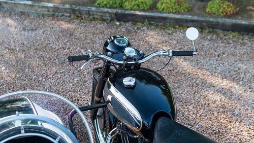 1959 Panther Model 100 ‘600 Sloper’ and Garrard Sidecar For Sale (picture 101 of 118)