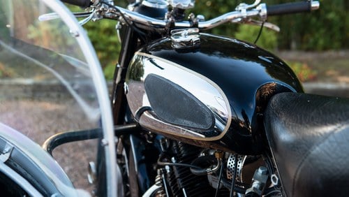 1959 Panther Model 100 ‘600 Sloper’ and Garrard Sidecar For Sale (picture 104 of 118)