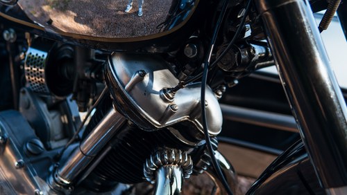 1959 Panther Model 100 ‘600 Sloper’ and Garrard Sidecar For Sale (picture 110 of 118)