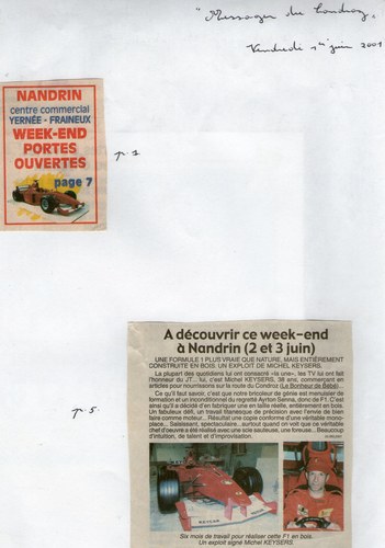 2001 Formula One Wooden Race Car Display Piece à vendre (picture 69 of 139)