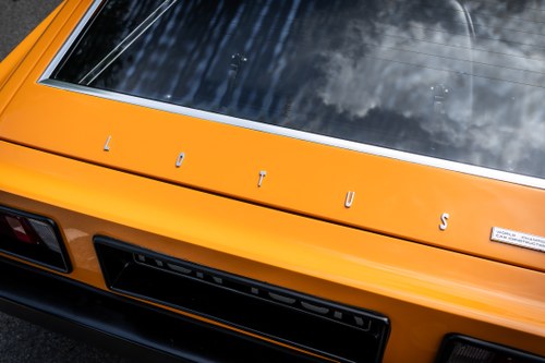 1976 Lotus Esprit S1 - Colorado Orange à vendre (picture 53 of 153)