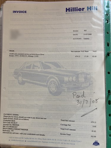 1998 Rolls-Royce Silver Seraph Te koop (foto 158 van 174)
