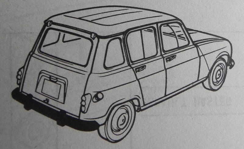 RENAULT 4 (R4) - 1 RENAULT 4 (R4) - 1