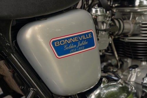 2002 Triumph Bonneville Golden Jubilee - Only 3,827 Miles In vendita (immagine 62 di 123)
